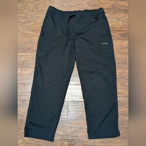 UA Flex Cargo Scrub Pants in Black